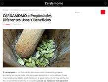 Tablet Screenshot of cardamomo.info